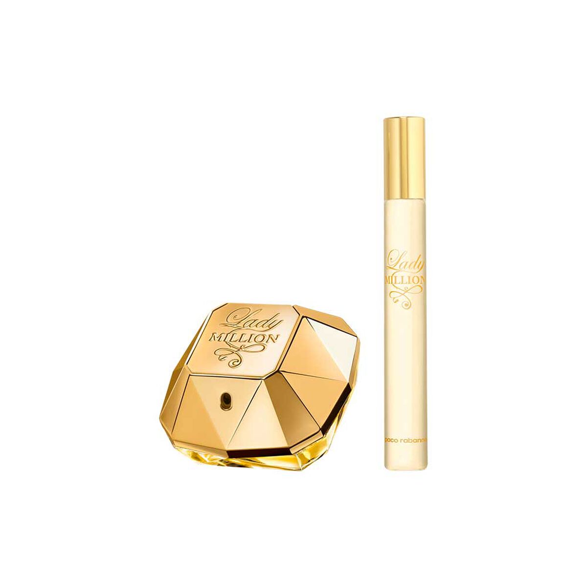 Set Perfume Paco Rabanne Mujer Estuche Lady Million Eau de Parfum 50 ml + 10 ml