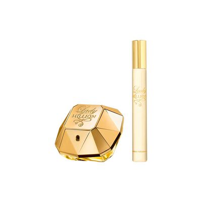 Imagen 2 del producto Set Perfume Paco Rabanne Mujer Estuche Lady Million Eau de Parfum 50 ml + 10 ml