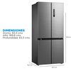 Refrigerador French Door Midea MDRM691MTE46 474 lts.