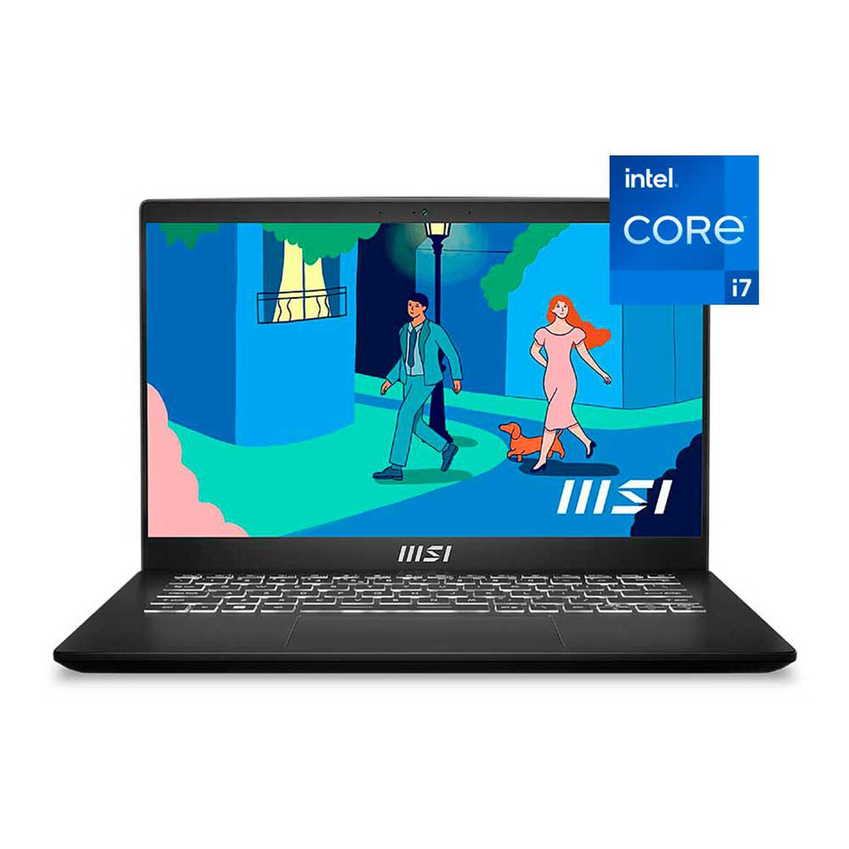 Notebook MSI Modern 14 C12M Core i7 16GB 512GB SSD 14"