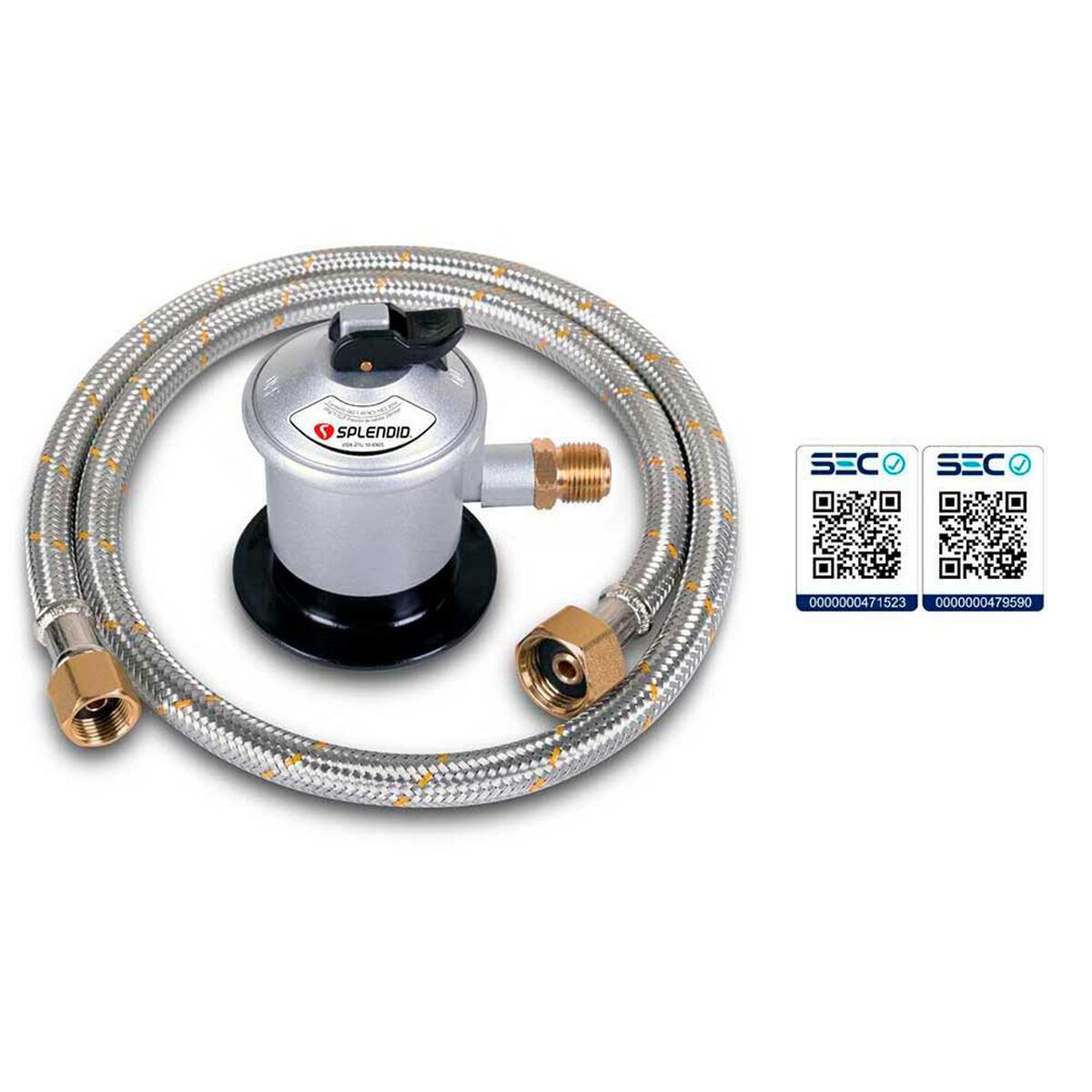 Regulador de Gas Splendid A235itG1 + Flexible