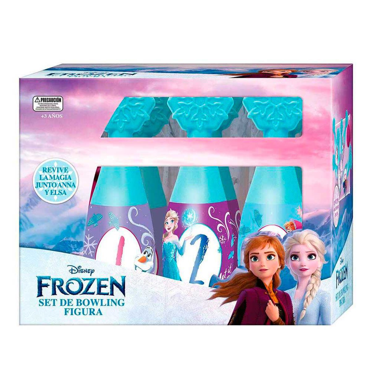 Set De Bowling Figura Frozen Disney