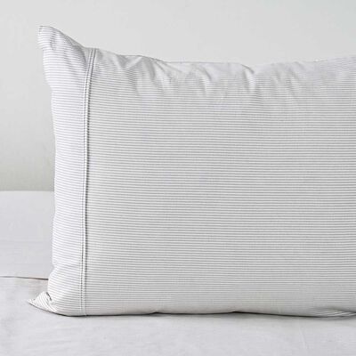 Imagen 2 del producto Juego de Sábanas Elements & Co 1.5 Plazas 144 Hilos Stripe Beige