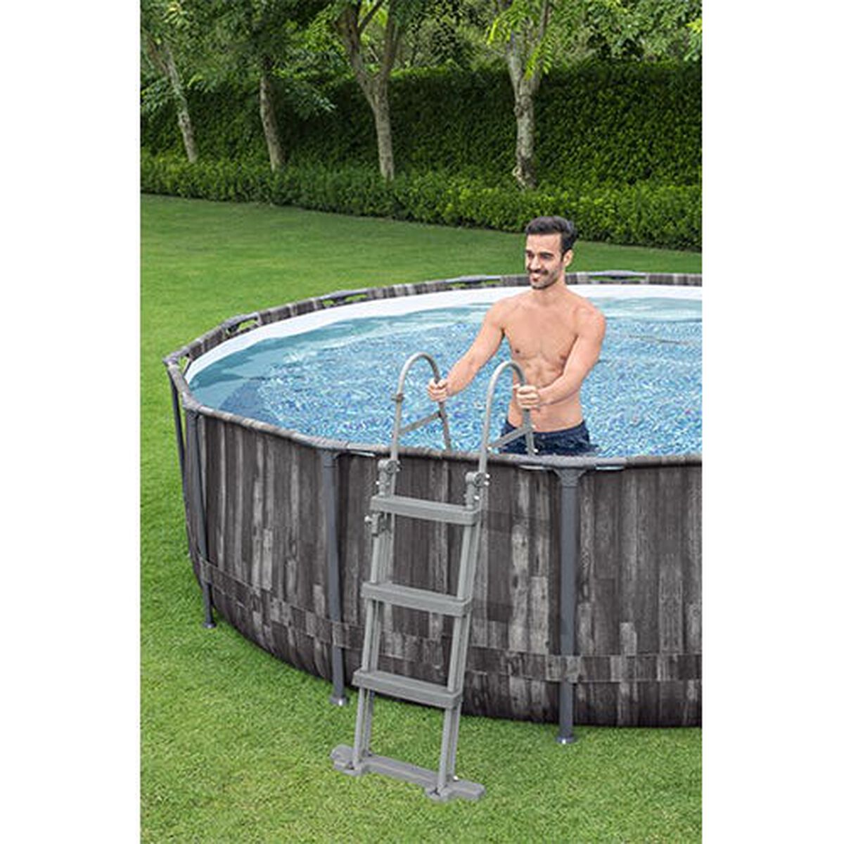 Piscina Estructural Bestway Steel Pro Max 9150 Litros