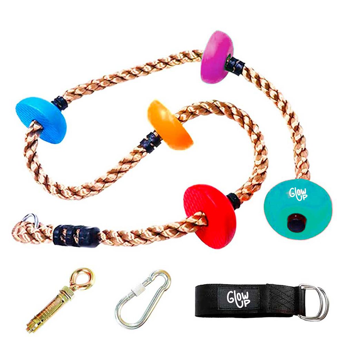 Pack Columpio Ovalado + Escalador Columpio Glowup