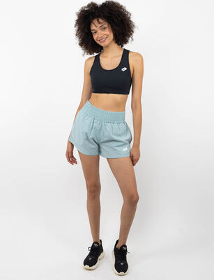 Imagen 2 del producto Short Deportivo Mujer Lotto Aqua, Ciruela, Negro