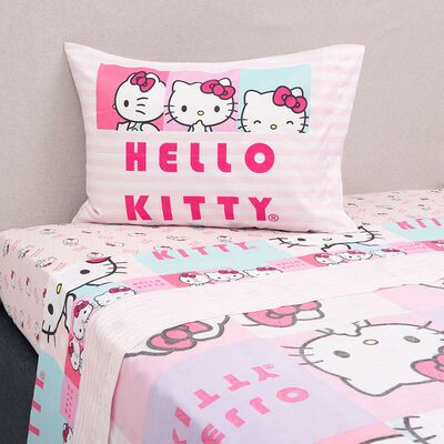 Imagen 1 del producto Juego de Sabanas Hello Kitty 1.5 Plazas