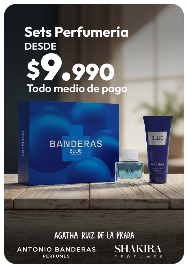 set de perfumes desde $10.450
