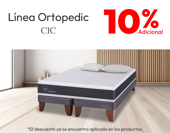 CIC 10 % adicional Línea Ortopedic