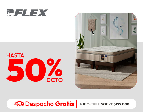 Flex hasta 60% dcto