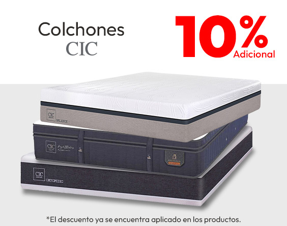 colchones CIC 10% adicional TMP