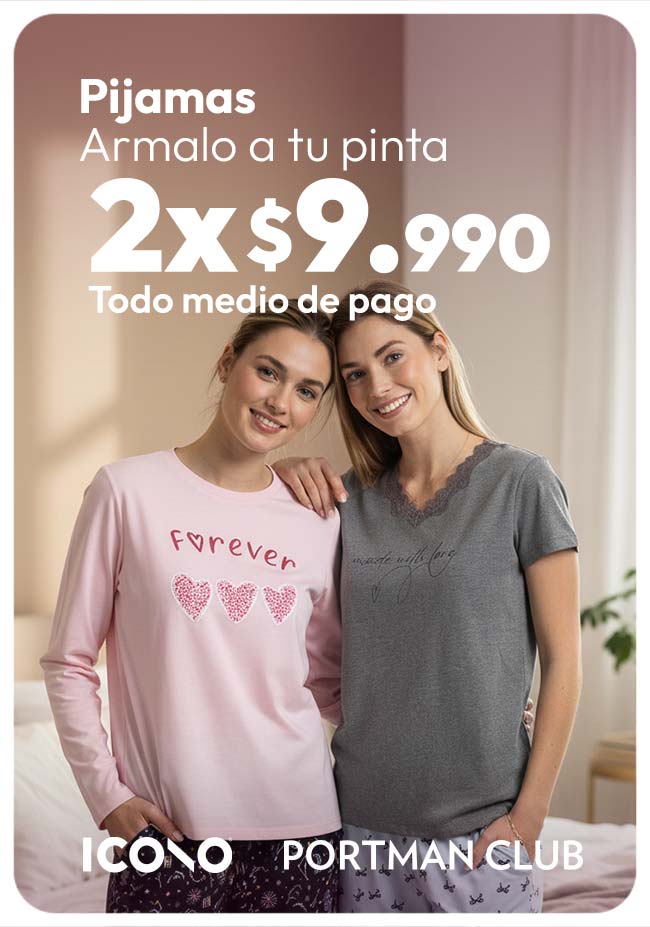 pijamas nueva coleccion desde $14.990