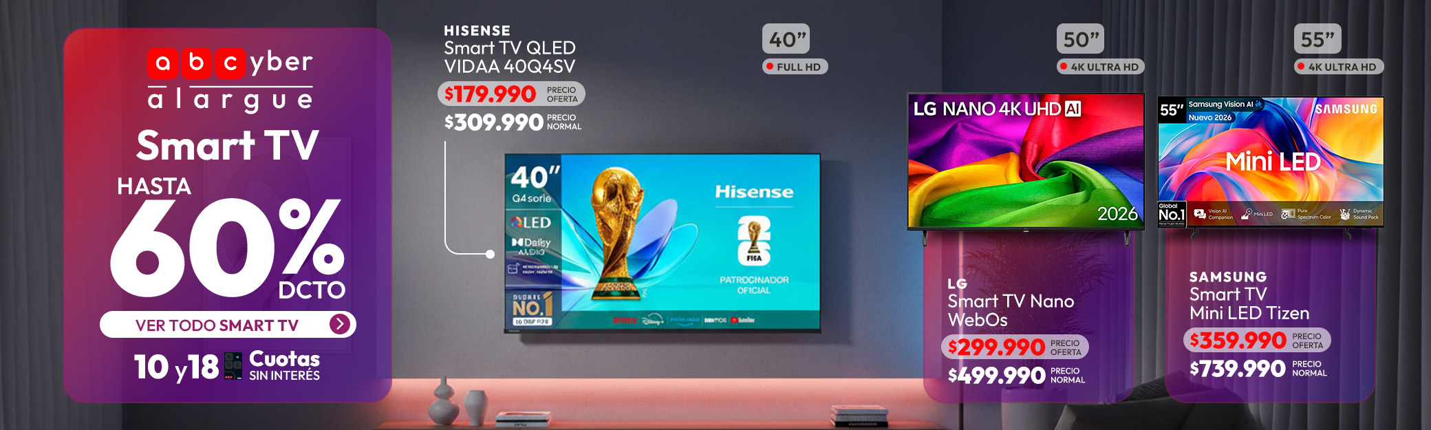 Televisores