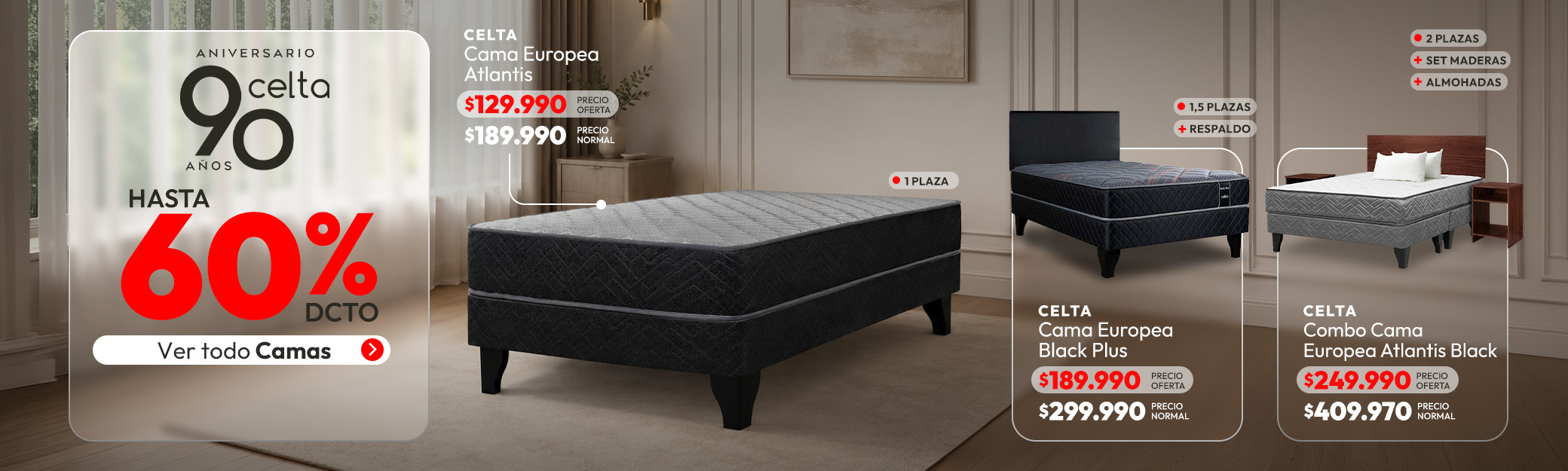 Celta Aniversario hasta 60%