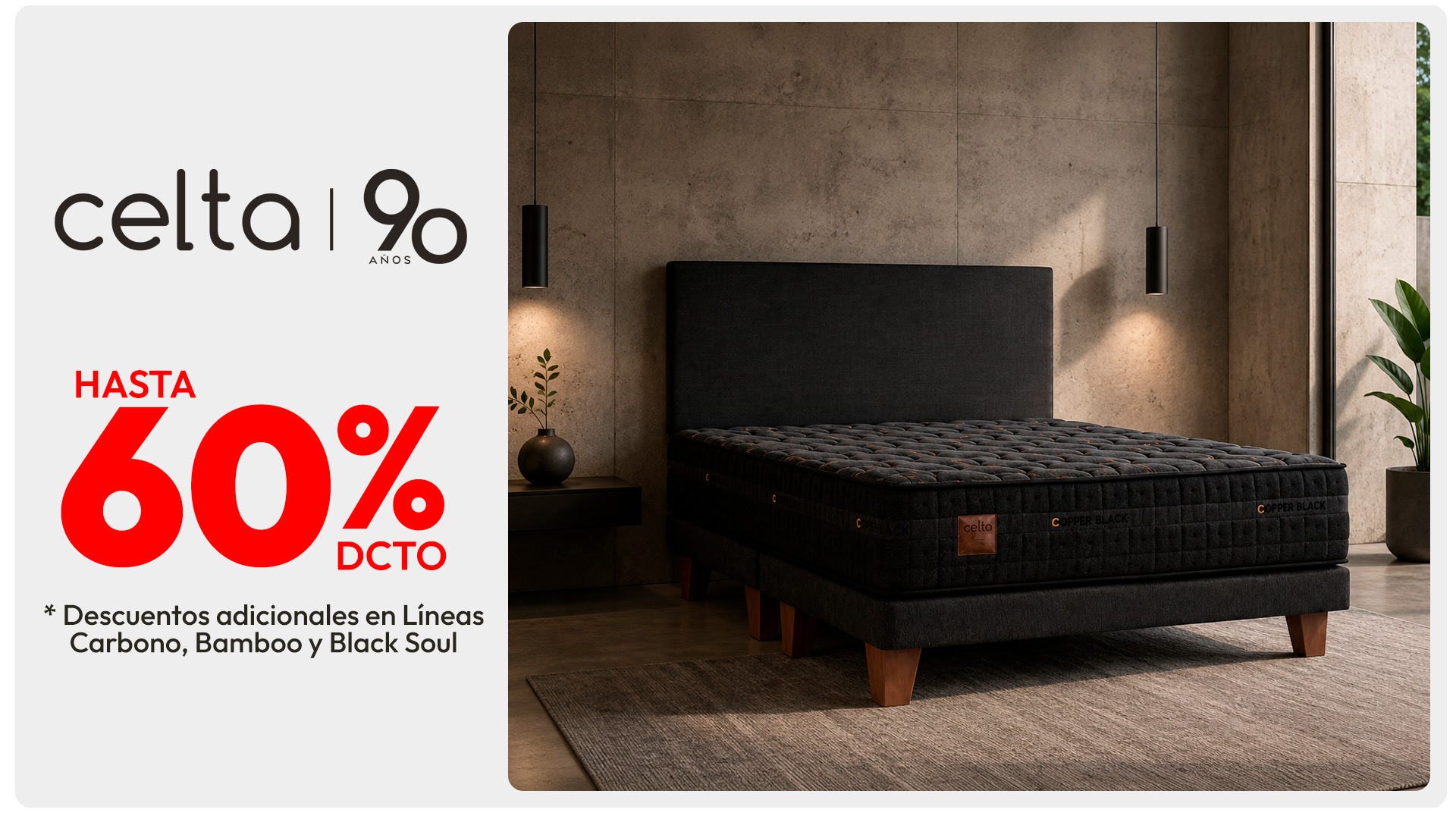 Celta Aniversario 90 años / Hasta 45% de dcto