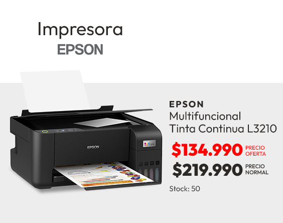 Multifuncional Epson Tinta Continua L3210