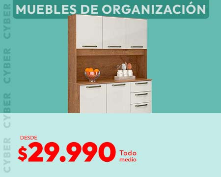 Muebles de Organización desde $29.990