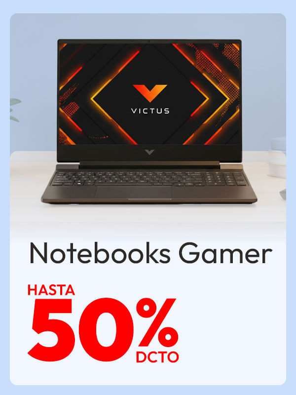 Notebooks Gamer Hasta 50% dcto