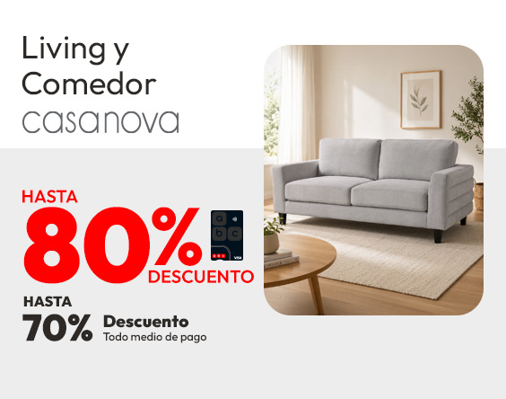 Living y comedor