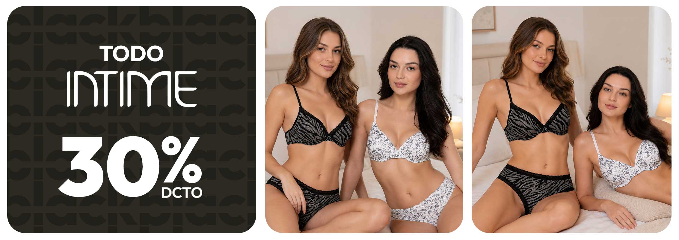 Intime 30% dcto