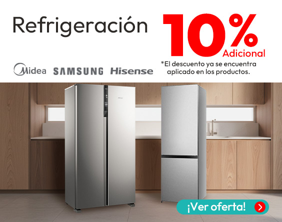 10% adicional refrigeración
