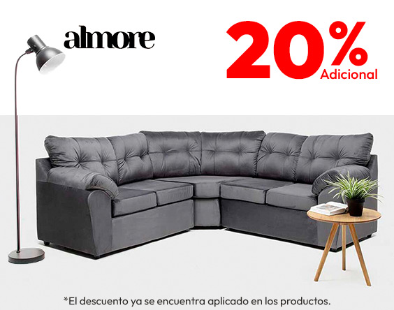 Grandes descuentos en muebles Almore