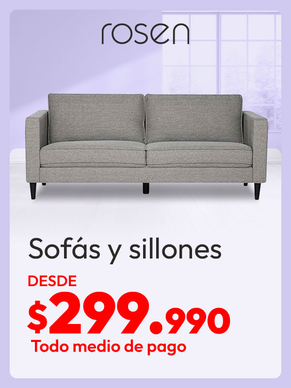 Seccionales hasta 60%