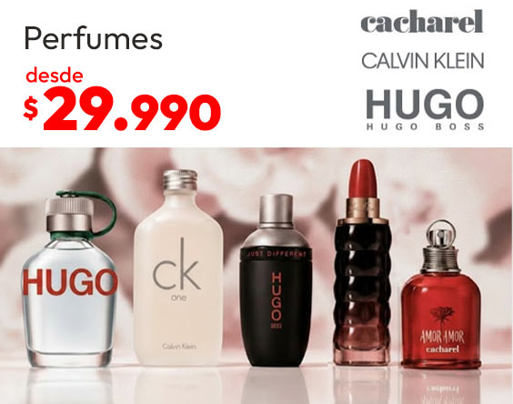 Perfumes desde $29.990