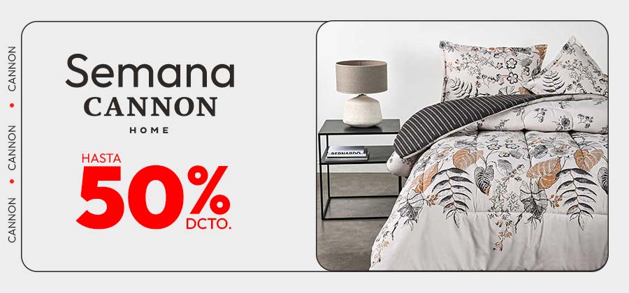 Semana Cannon hasta 50% descuento