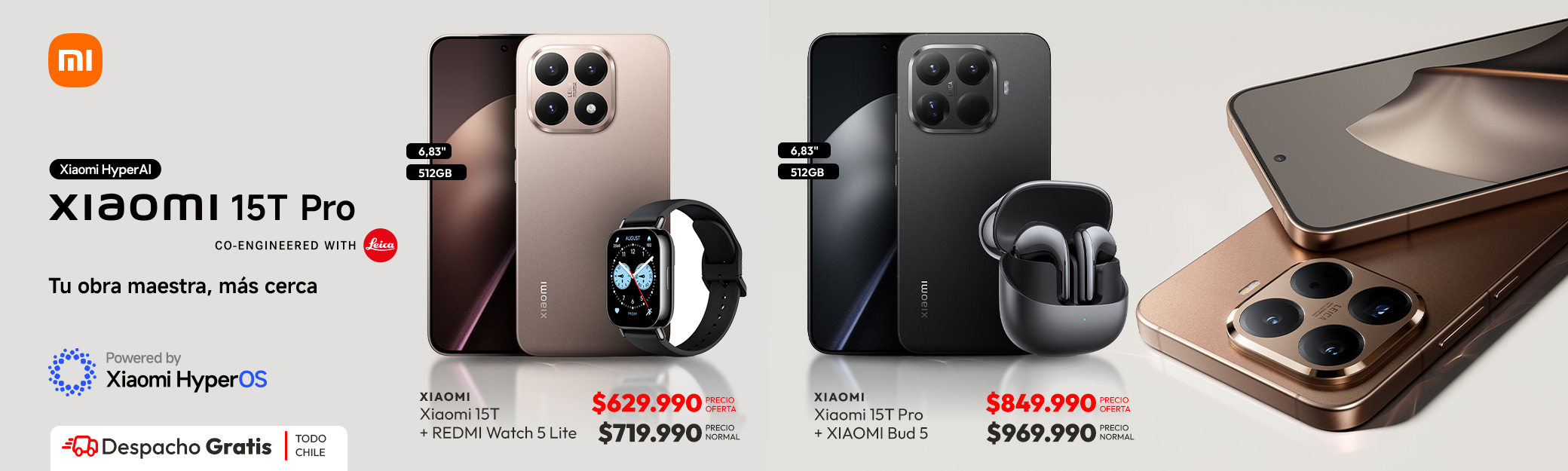 XIAOMI Lanzamiento Xiaomi 15T y 15T Pro