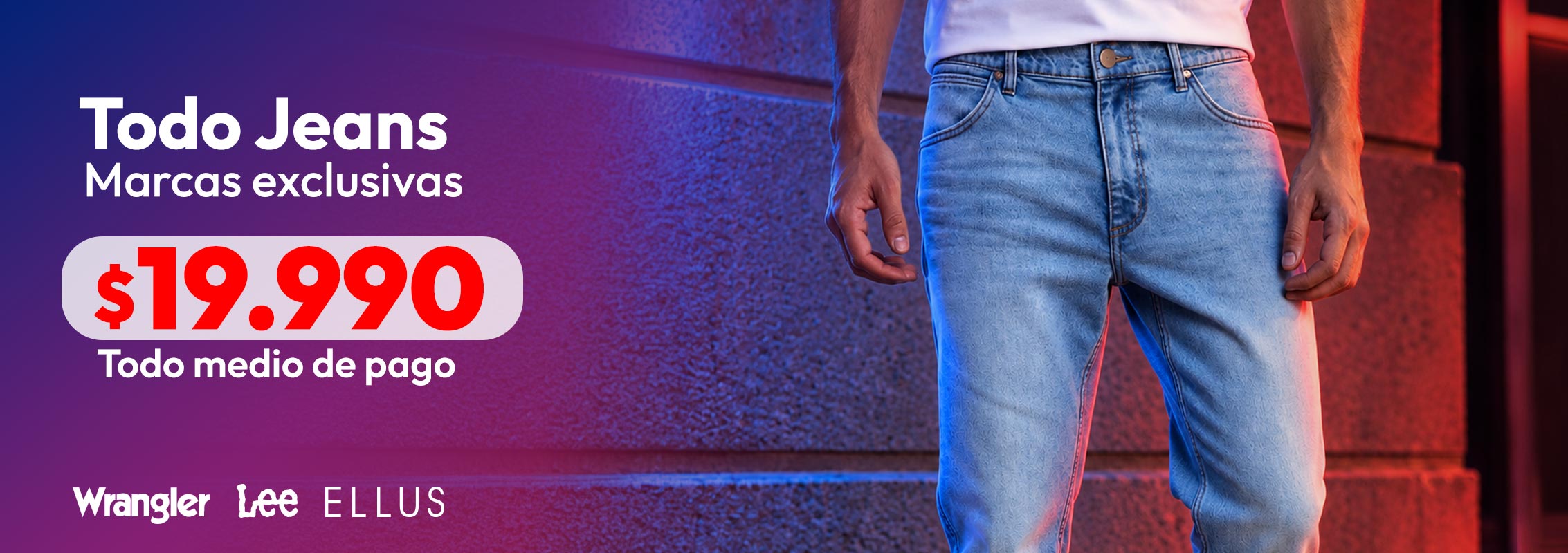 Jeans hombre