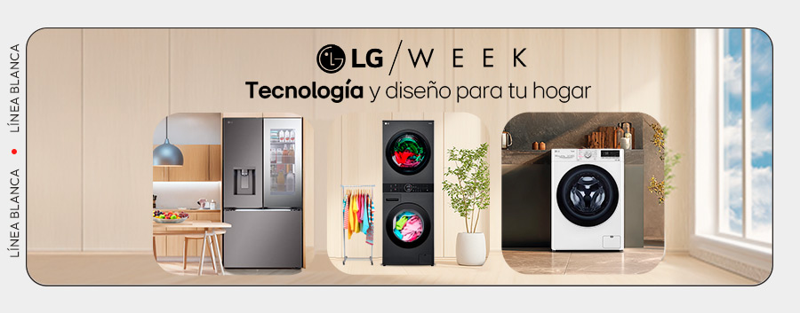 Especial LG WEEK Linea blanca hasta 45% de dcto