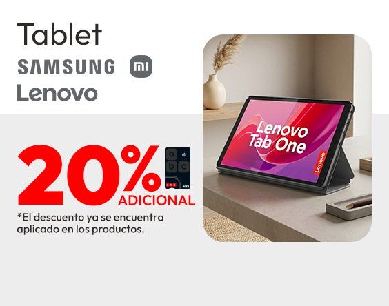 20% adicional TLP Tablet