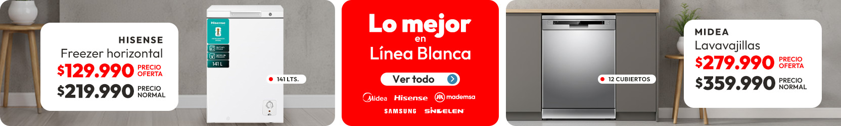 Top 100 Línea blanca