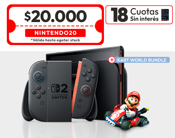 Cupón NINTENDO20 18CSI