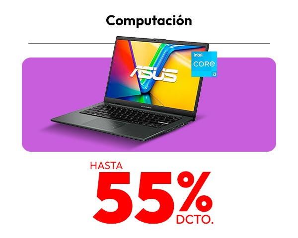 Computación hasta 55% descuento