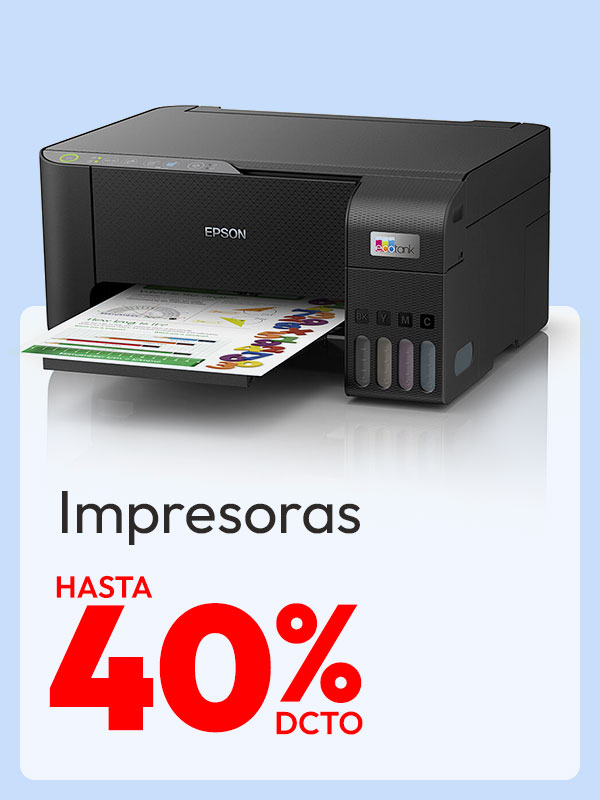 Impresoras Hasta 40% dcto