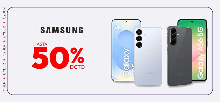 Samsung hasta 50% dcto