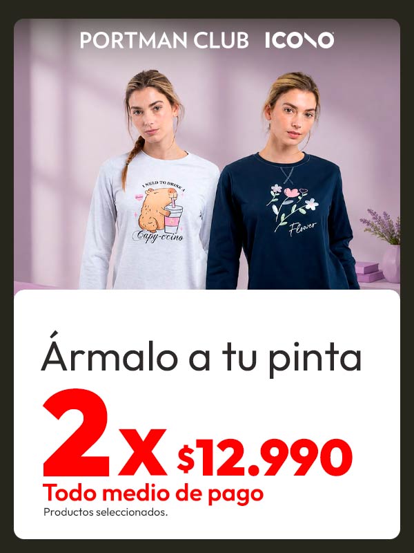 Pijamas 2X $12.990