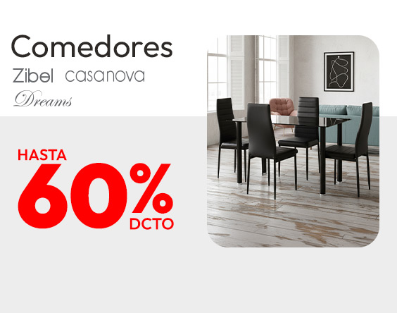 Comedores Seleccionados Hasta 60% de dcto