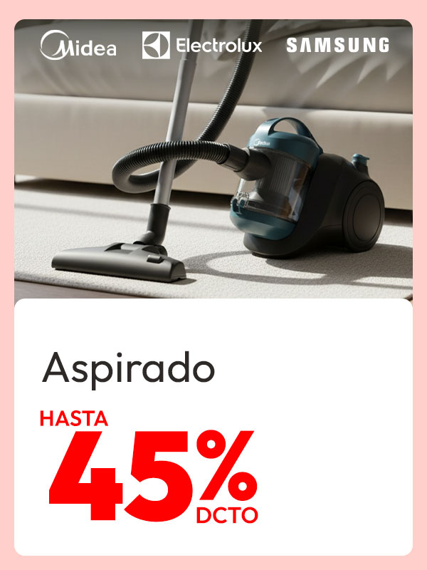 Aspirado ON! hasta 45% de dcto