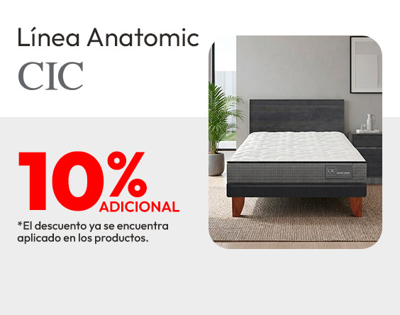 Línea Anatomic CIC 10% adicional