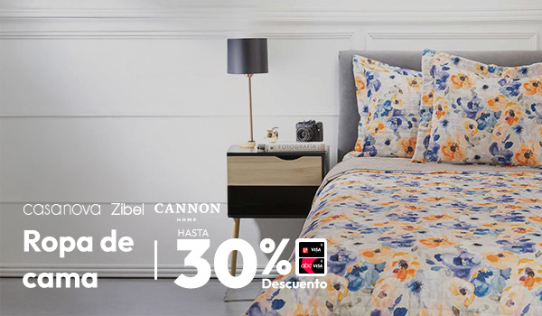Ropa de Cama 30% descuento TLP