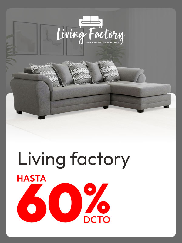 Living factory hasta 60%