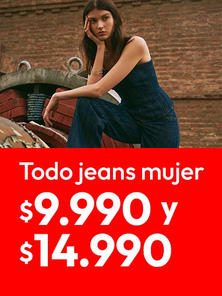 Denim mujer desde $9.990