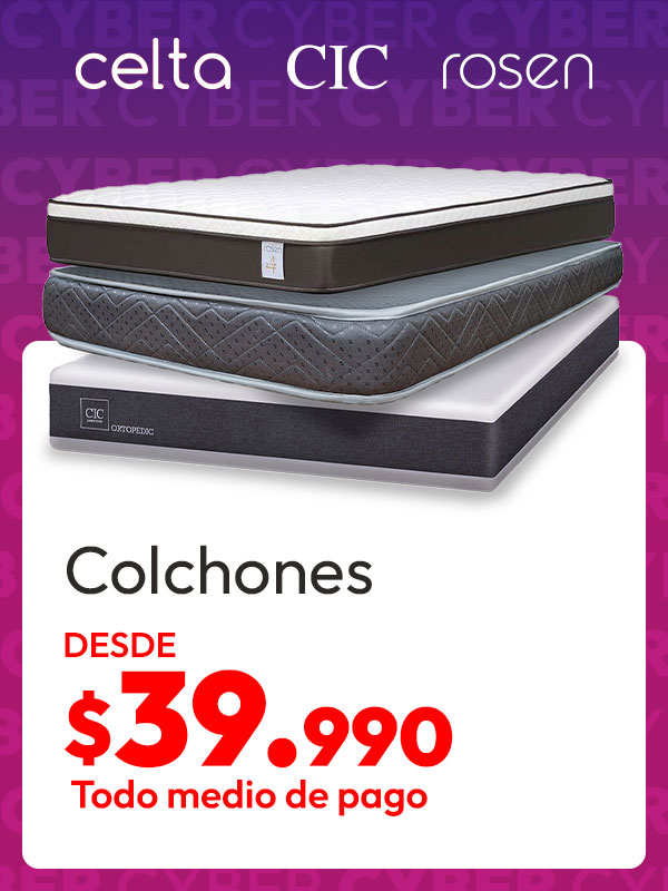 Colchones desde $39.990