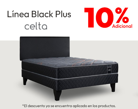  Celta Línea Black Plus 10% adicional TMP