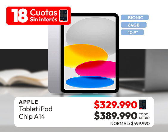 Tablet Apple iPad Chip A14