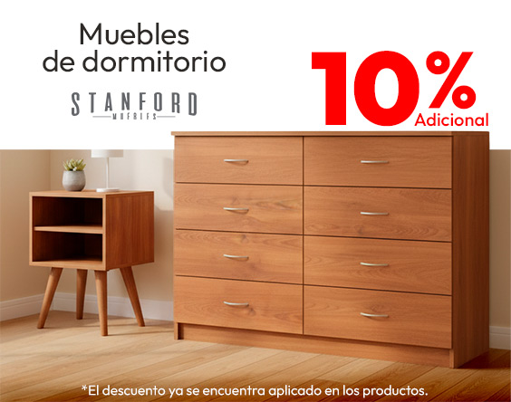 Muebles de dormitorio Stanford desde 34990