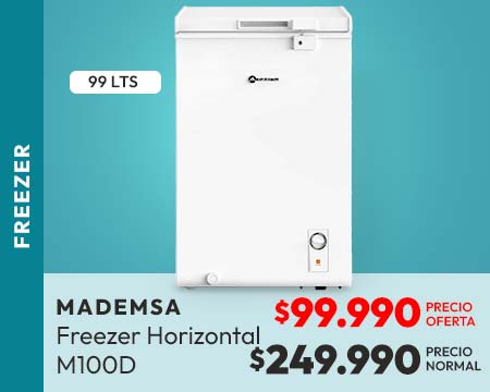 Freezer hasta 60%dcto